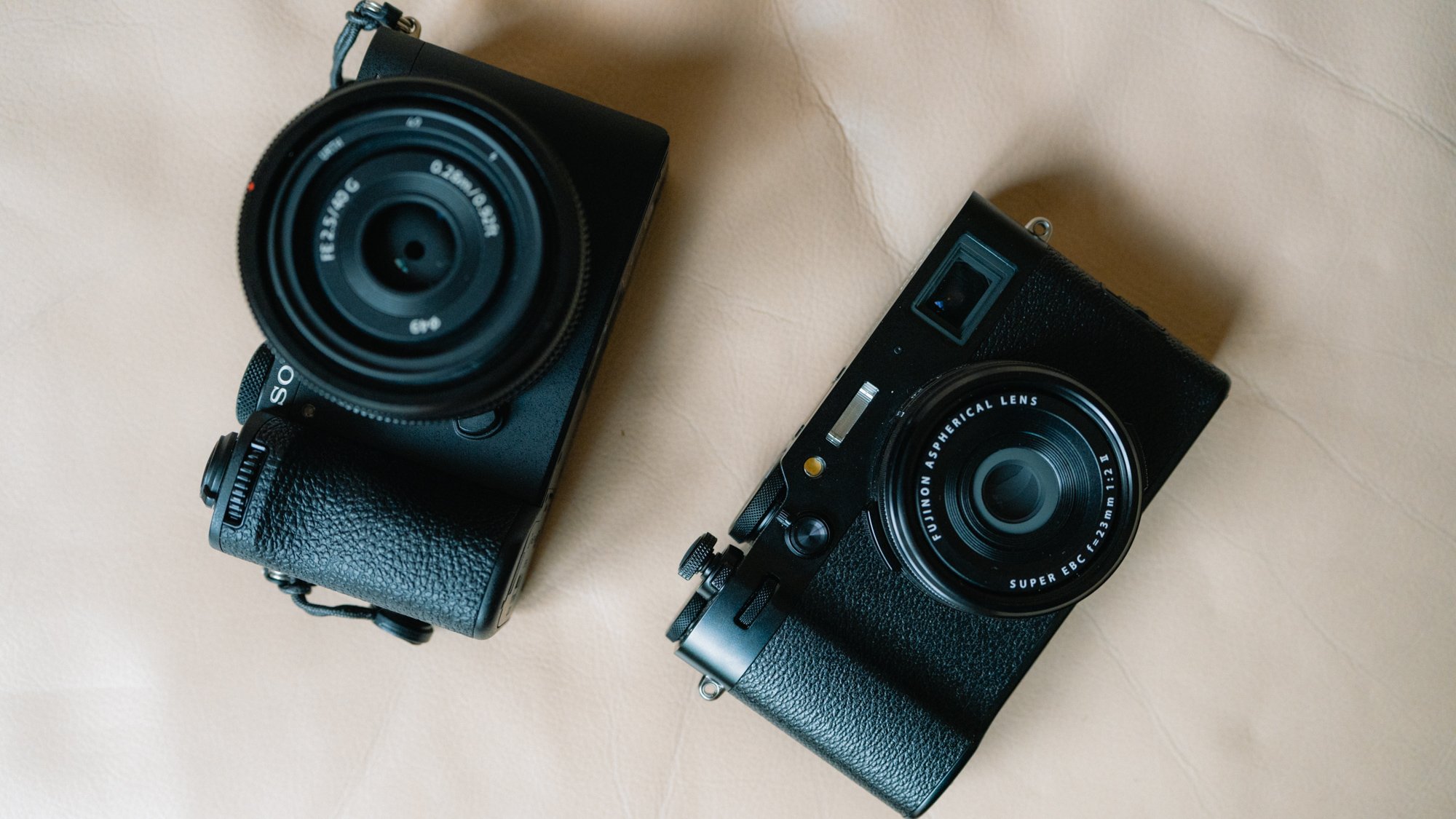 Fujifilm X100VI vs Sony A7CII / A7CR — Roman Fox